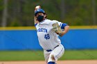 Baseball vs CGA  Wheaton College Baseball vs Coast Guard Academy during game two of the NEWMAC semi-finals playoffs. - (Photo by Keith Nordstrom) : Wheaton, baseball, NEWMAC